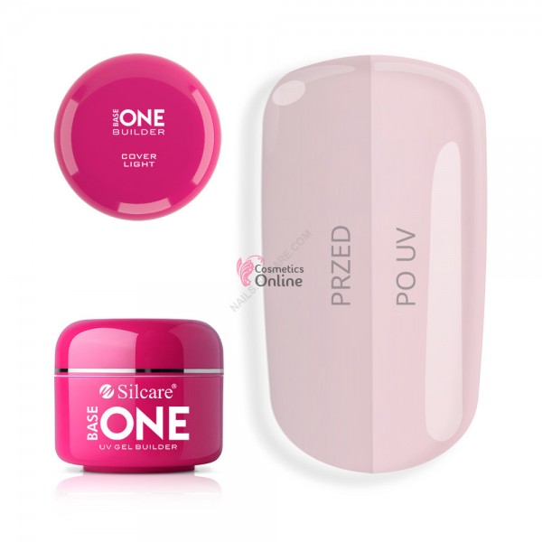 Gel UV Base One Silcare Cover Light 30 ml